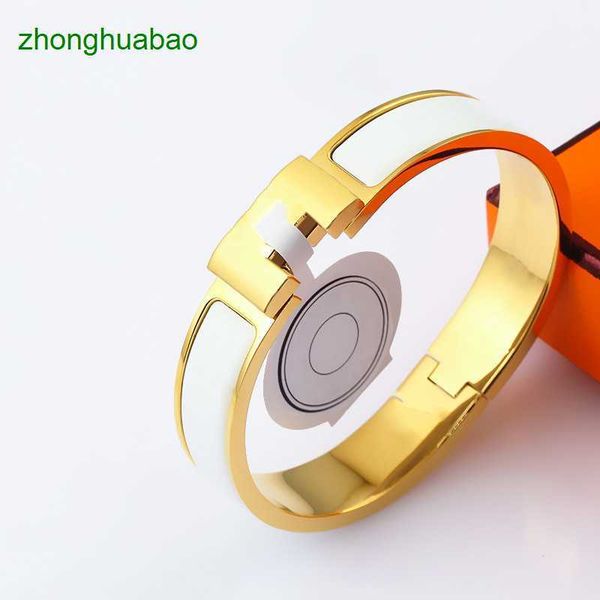 hemres designer bracelet enamel colors 12mm h bracelets bangle for women stainless steel 18k gold plated cuff letter clasp bangles lovers gi, Black
hemres designer bracelet enamel colors 12mm h bracelets bangle for women stainless steel 18k gold plated cuff letter clasp bangles lovers gi, Black