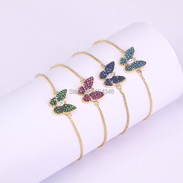 bangle 10pcs zyz1761435 fashion butterfly charm connector bracelet micro pave cz stones bracelet girls jewelry gifts, Black
bangle 10pcs zyz1761435 fashion butterfly charm connector bracelet micro pave cz stones bracelet girls jewelry gifts, Black