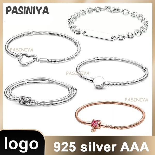 bangle new style 925 sterling silver bracelet heartshaped closure snakeshaped chain ladies original beads wholesale, Black
bangle new style 925 sterling silver bracelet heartshaped closure snakeshaped chain ladies original beads wholesale, Black