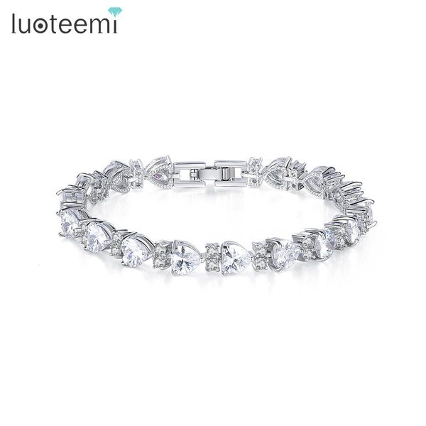 bangle luoteemi charm tennis bracelet for women heart shape round cz stones bracelets for girl wedding bridal items, Black
bangle luoteemi charm tennis bracelet for women heart shape round cz stones bracelets for girl wedding bridal items, Black