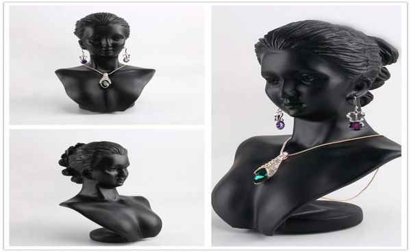 boutique counter black resin lady figure mannequin display bust stand jewelry rack for necklace pendant earrings mx2008109232424
boutique counter black resin lady figure mannequin display bust stand jewelry rack for necklace pendant earrings mx2008109232424