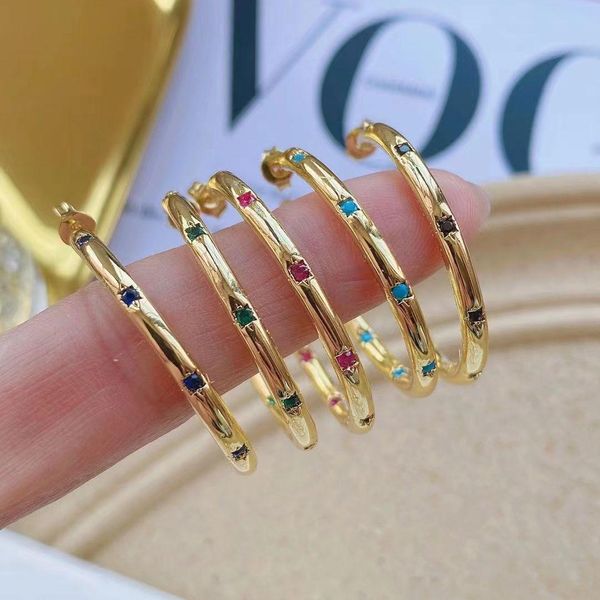 huggie 5pairs 2022 trendy jewelry gold plated round circle earrings minimalist micro zircon fashion vintage luxury earring, Golden;silver
huggie 5pairs 2022 trendy jewelry gold plated round circle earrings minimalist micro zircon fashion vintage luxury earring, Golden;silver