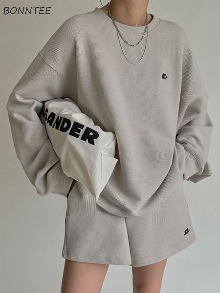women's two piece pants sporty style sets women bf leisure simple tshirts basic loose shorts students streetwear couple harajuku summer, White
women's two piece pants sporty style sets women bf leisure simple tshirts basic loose shorts students streetwear couple harajuku summer, White