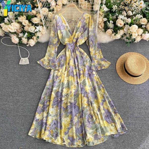yiciya casual dresses deep v floral elegant women bell sleeve vintage clothes backless lace up maxi dress female holiday beachwear, Black;gray
yiciya casual dresses deep v floral elegant women bell sleeve vintage clothes backless lace up maxi dress female holiday beachwear, Black;gray