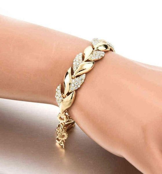 exquisite gold color leaf personality bracelet for female european and american trendy fashion wedding jewelry gifts4921917, Black
exquisite gold color leaf personality bracelet for female european and american trendy fashion wedding jewelry gifts4921917, Black