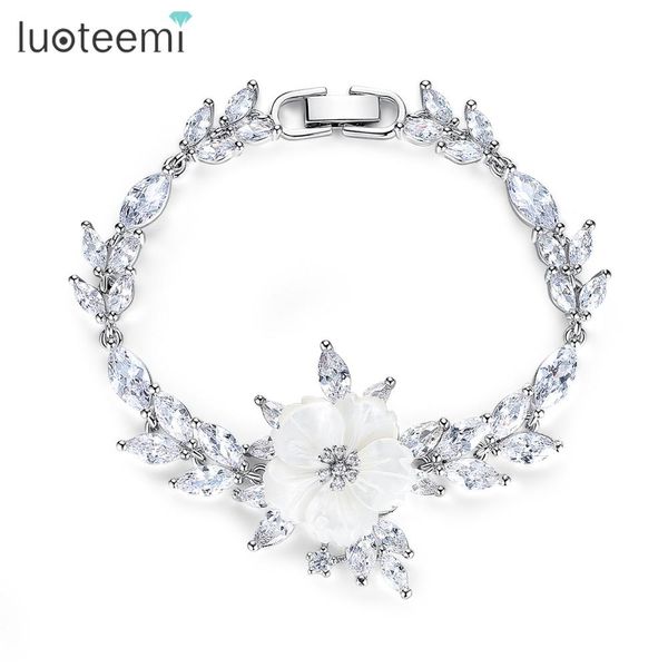 bangle luoteemi romatic delicate bracelet setting clear zirconia with sea shell flower lovely gift for girlfriend birthday christmas, Black
bangle luoteemi romatic delicate bracelet setting clear zirconia with sea shell flower lovely gift for girlfriend birthday christmas, Black
