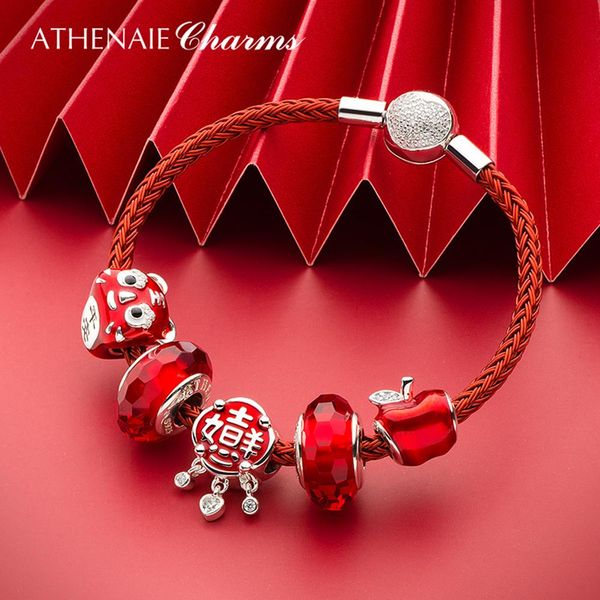 bangle athenaie 925 sterling silver red enamel chinese safe helath tiger head shoes es charms bracelet, Black
bangle athenaie 925 sterling silver red enamel chinese safe helath tiger head shoes es charms bracelet, Black