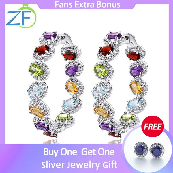 huggie gz zongfa 925 sterling silver big hoop earrings for women natural garnet peridot amethyst mixed color gemstone fine jewelry, Golden;silver
huggie gz zongfa 925 sterling silver big hoop earrings for women natural garnet peridot amethyst mixed color gemstone fine jewelry, Golden;silver