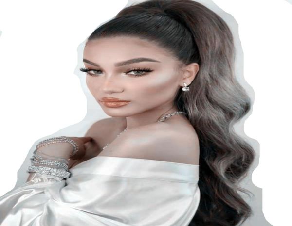 ponytail extension human hair 100 real remy hair piece wrap around clip in ponytails body wave grey hairs highlight 140g2976954, Black
ponytail extension human hair 100 real remy hair piece wrap around clip in ponytails body wave grey hairs highlight 140g2976954, Black