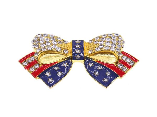 10 pcslot american flag brooch crystal rhinestone bowknot shape 4th of july usa patriotic pin2221273, Gray
10 pcslot american flag brooch crystal rhinestone bowknot shape 4th of july usa patriotic pin2221273, Gray