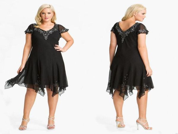 black chiffon aline vneck appliques short sleeves mother of the bride dresses mother dress plus size new arrival sd33922917781
black chiffon aline vneck appliques short sleeves mother of the bride dresses mother dress plus size new arrival sd33922917781