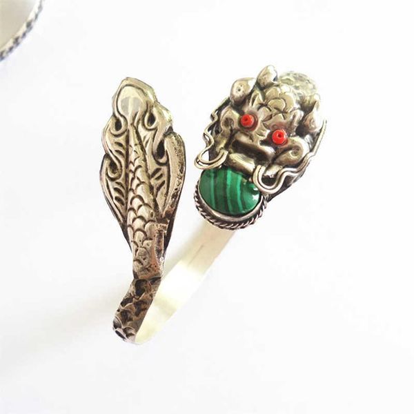 bangle tibetan bangles dragon amulet bangles copper inlay multi beads open cuff tibet hand jewel bb074, Black
bangle tibetan bangles dragon amulet bangles copper inlay multi beads open cuff tibet hand jewel bb074, Black