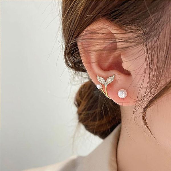 stud s925 sterling silver fishtail pearl stud earrings for women wedding party gift fine jewelry bead earrings 2022 new trendy, Golden;silver
stud s925 sterling silver fishtail pearl stud earrings for women wedding party gift fine jewelry bead earrings 2022 new trendy, Golden;silver