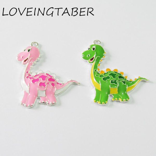 necklaces 47mm*38mm 10pcs /lot full enamel dinosaur pendant for fashion kids neckalce making, Silver
necklaces 47mm*38mm 10pcs /lot full enamel dinosaur pendant for fashion kids neckalce making, Silver