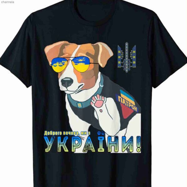 men's t-shirts good evening we are from ukraine funny ukrainian patron dog black tshirt men's 100% cotton casual t-shirts loose si, White;black
men's t-shirts good evening we are from ukraine funny ukrainian patron dog black tshirt men's 100% cotton casual t-shirts loose si, White;black