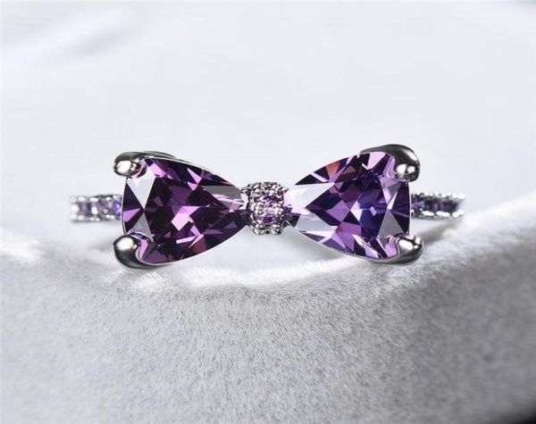cluster rings purple zircon bow female ring 925 silver filled engagement bohemian jewelry simple and refined5239636, Golden;silver
cluster rings purple zircon bow female ring 925 silver filled engagement bohemian jewelry simple and refined5239636, Golden;silver