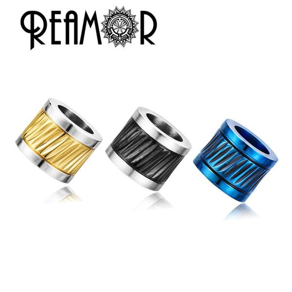 crystal reamor plating blue/black 316l stainless steel twill cylinder beads diy metal silver color beads for men bracelet jewelry making
crystal reamor plating blue/black 316l stainless steel twill cylinder beads diy metal silver color beads for men bracelet jewelry making