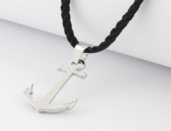 runda fashion ip black stainless steel sailor anchor pendant necklace for men jewelry with nylon rope 2010131791637, Silver
runda fashion ip black stainless steel sailor anchor pendant necklace for men jewelry with nylon rope 2010131791637, Silver