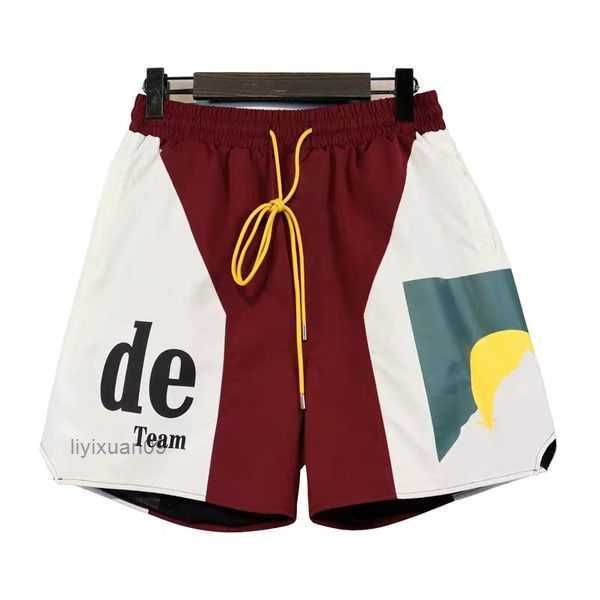 designer shorts rhude summer fashion beach pants men street wear red blue black purple mens short 6 m09h, White;black
designer shorts rhude summer fashion beach pants men street wear red blue black purple mens short 6 m09h, White;black