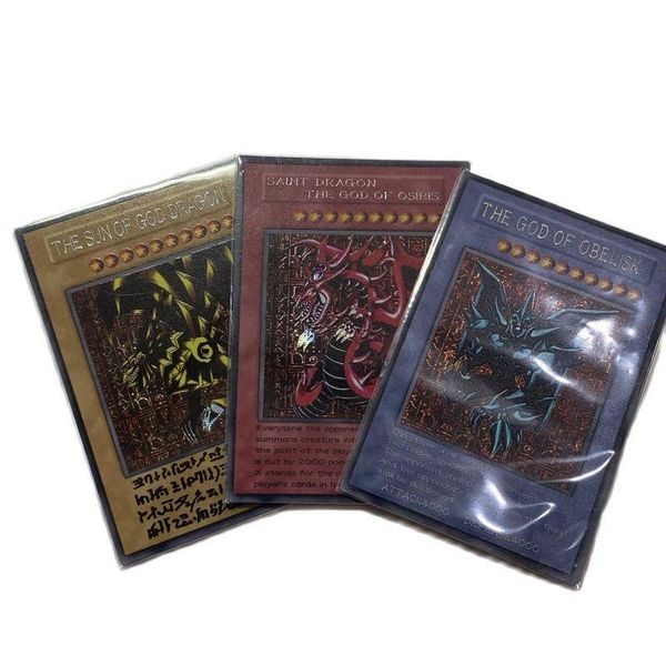 boxes yugioh diy the winged dragon of ra/obelisk the tormentor/slifer the sky dragon animated/japanese versio card (not original), Black;white
boxes yugioh diy the winged dragon of ra/obelisk the tormentor/slifer the sky dragon animated/japanese versio card (not original), Black;white