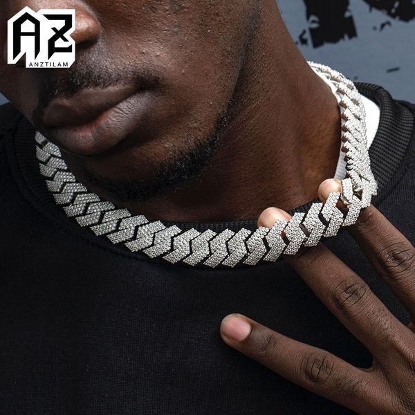 necklaces az 20mm new square iced out necklaces cuban link chain necklaces for men women hip hop bling zircon goth choker ing, Silver
necklaces az 20mm new square iced out necklaces cuban link chain necklaces for men women hip hop bling zircon goth choker ing, Silver