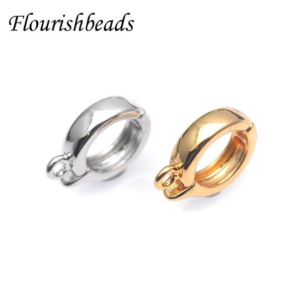 polish 9x11mm smooth gold plated round shortener clasp for nickel jewelry making supplier 30pcs/lot, Blue 
polish 9x11mm smooth gold plated round shortener clasp for nickel jewelry making supplier 30pcs/lot, Blue