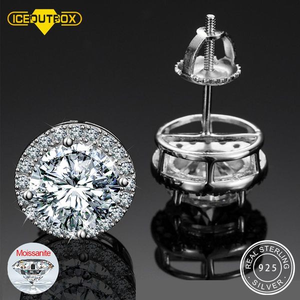 stud 925 sterling silver real 0.52ct moissanite stone round stud earrings for women men fashion jewelry pass diamond test iceoutbox, Golden;silver
stud 925 sterling silver real 0.52ct moissanite stone round stud earrings for women men fashion jewelry pass diamond test iceoutbox, Golden;silver