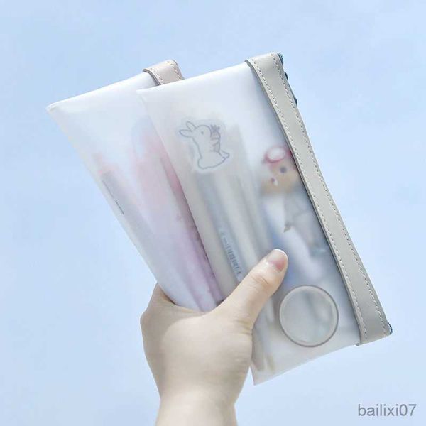 cosmetic bags cases simple transparent tpu leather korean fashion pencil bag pouches stationery organizer pencil case school pen case
cosmetic bags cases simple transparent tpu leather korean fashion pencil bag pouches stationery organizer pencil case school pen case