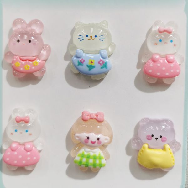polish 500pieces 1725mm jelly candy bear rabbit girls sticker half beads scrapbook for woman kids hairpin jewelry making accessories, Blue
polish 500pieces 1725mm jelly candy bear rabbit girls sticker half beads scrapbook for woman kids hairpin jewelry making accessories, Blue