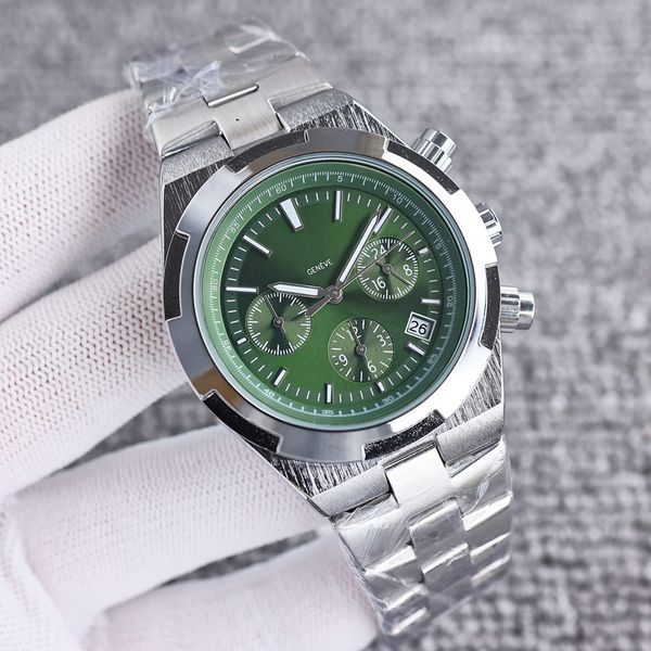 luxury mens watches brand designer chronograph all stainless steel band man watch water resistand wristwatches for men new year christmas gi, Slivery;brown
luxury mens watches brand designer chronograph all stainless steel band man watch water resistand wristwatches for men new year christmas gi, Slivery;brown