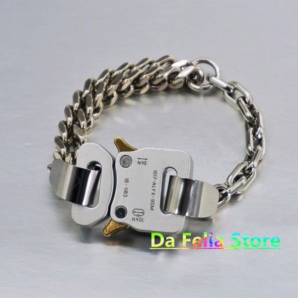 bangle new alyx bracelet men women mixed link chain metal 1017 alyx 9sm bracelets fine steel colorfast austria, Black
bangle new alyx bracelet men women mixed link chain metal 1017 alyx 9sm bracelets fine steel colorfast austria, Black