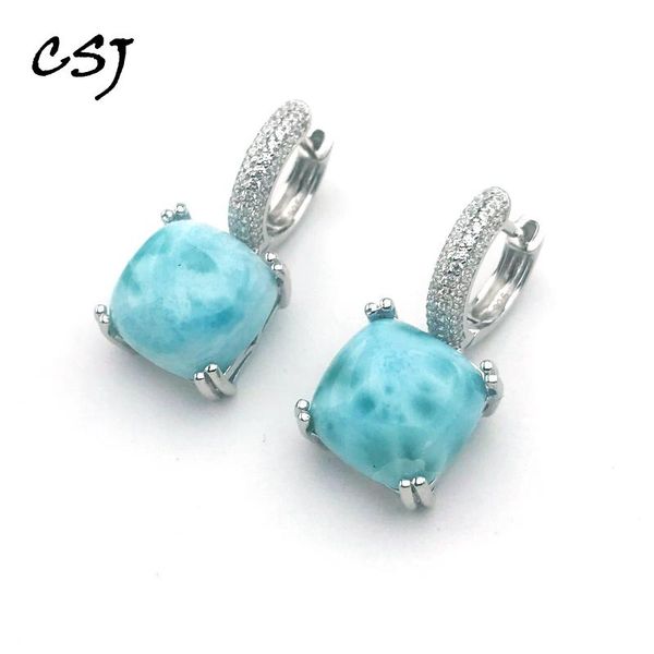 knot csj natural larimar dangle earrings sterling 925 silver gemstone cushion 12mm for women birthday party jewelry gift
knot csj natural larimar dangle earrings sterling 925 silver gemstone cushion 12mm for women birthday party jewelry gift