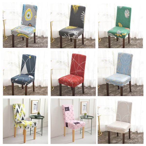 

Stretch Chair Covers Elastic Dining Seat Stretchable Cover Washable for Home Decor Wedding Party Hotel