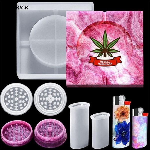 other 1 set tobacco grinder smoke spice crusher epoxy resin molds cigarette holder ashtray silicone mould diy crafts mold
other 1 set tobacco grinder smoke spice crusher epoxy resin molds cigarette holder ashtray silicone mould diy crafts mold