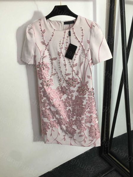 23ss summer dresses women dress womens designer clothing diamond-encrusted drill flower embroidery jacquard style short sleeve dress womens, Black;gray
23ss summer dresses women dress womens designer clothing diamond-encrusted drill flower embroidery jacquard style short sleeve dress womens, Black;gray