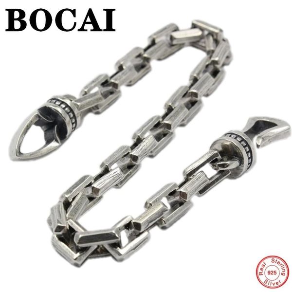 bangle bocai 100% s925 sterling silver bracelets 2022 new fashion gyroscope buckle hand string punk pure argentum handchain for men, Black
bangle bocai 100% s925 sterling silver bracelets 2022 new fashion gyroscope buckle hand string punk pure argentum handchain for men, Black