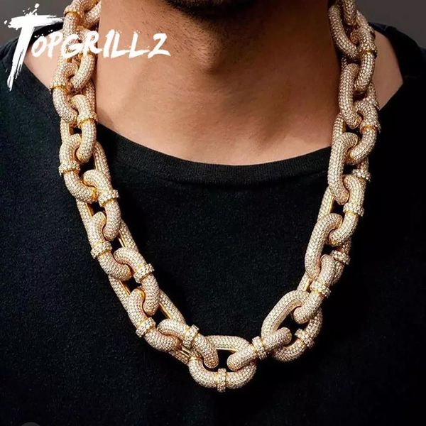 necklaces rillz 17mm miami cuban chain necklace with iced out carabiner clip chain micro pave cubic zirconia hip hop jewelry for gift, Silver
necklaces rillz 17mm miami cuban chain necklace with iced out carabiner clip chain micro pave cubic zirconia hip hop jewelry for gift, Silver