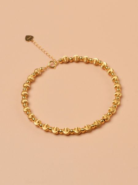 bangle mymph true 18k gold bracelet au750 small ball 24mm women's boutique fine jewelry party gift s556, Black
bangle mymph true 18k gold bracelet au750 small ball 24mm women's boutique fine jewelry party gift s556, Black