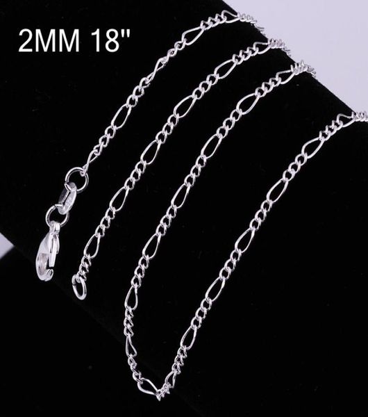 925 sterling silver chain fine fashion silver jewelry chain 2mm 1624inch chains5190054
925 sterling silver chain fine fashion silver jewelry chain 2mm 1624inch chains5190054