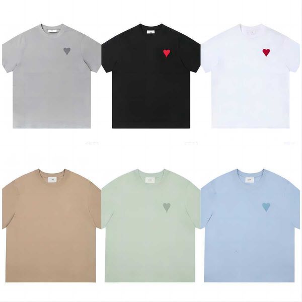 designers amis paris shirit 2023ss spring classic heart solid color big love round neck heart short sleeve t-shirt for men and women fs66, White;black
designers amis paris shirit 2023ss spring classic heart solid color big love round neck heart short sleeve t-shirt for men and women fs66, White;black