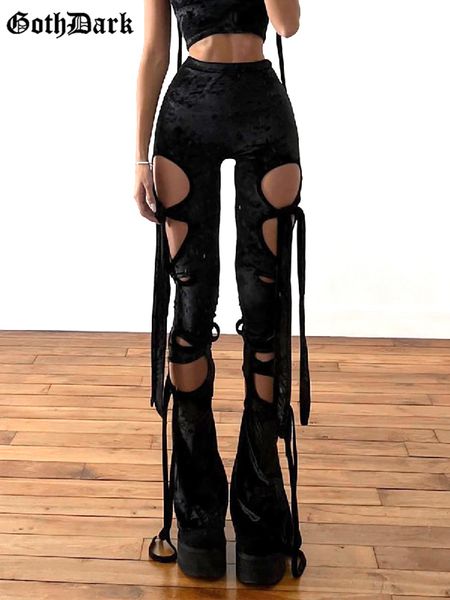 women's pants capris goth dark velvet hollow shopping center gothic pencil pants grunge aesthetics punk high waist trousers y2k bandage, Black;white
women's pants capris goth dark velvet hollow shopping center gothic pencil pants grunge aesthetics punk high waist trousers y2k bandage, Black;white