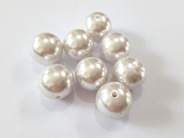crystal (choose size first) 10mm/12mm/20mm white glitter effect acrylic pearl beads
crystal (choose size first) 10mm/12mm/20mm white glitter effect acrylic pearl beads