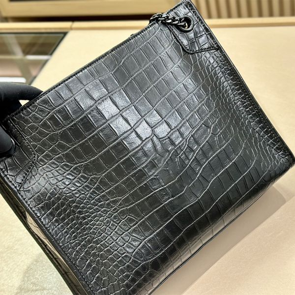 new fashion tote bag crocodile pattern leather bag design bag luxury shoulder bag female messenger bag wallet phone bag black handbag
new fashion tote bag crocodile pattern leather bag design bag luxury shoulder bag female messenger bag wallet phone bag black handbag