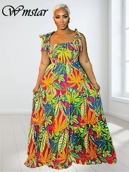 plus size dresses wmstar size for women floral print bandage slip loose sweet elegant dress summer holiday wholesale drop 230520, Black
plus size dresses wmstar size for women floral print bandage slip loose sweet elegant dress summer holiday wholesale drop 230520, Black