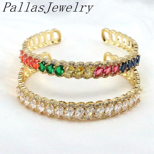 bangle 3pcs new crystal cuff bangle bracelet for women adjustable gold bangles cz clear rainbow zirconia luxury jewelry gifts, Black
bangle 3pcs new crystal cuff bangle bracelet for women adjustable gold bangles cz clear rainbow zirconia luxury jewelry gifts, Black
