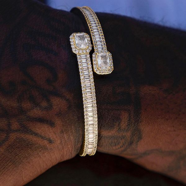 bangle iced out bling 5a rectangle heart shaped cz full band cubic zirconia hip hop new men boy bangles, Black
bangle iced out bling 5a rectangle heart shaped cz full band cubic zirconia hip hop new men boy bangles, Black