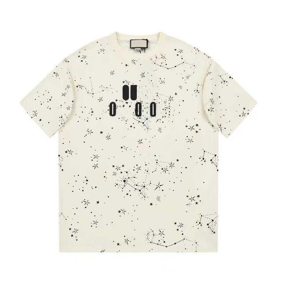 23ss new men's designer t-shirt short sleeve t-shirt men's women's printed foam letter all sky star paris fashion designer lu, White;black
23ss new men's designer t-shirt short sleeve t-shirt men's women's printed foam letter all sky star paris fashion designer lu, White;black