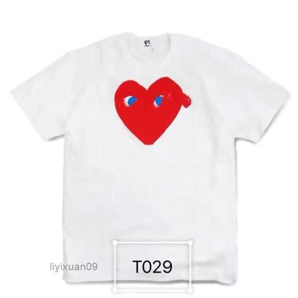 cdg fashion mens play t shirt designer red heart commes casual women shirts des badge garcons high quanlity tshirts cotton embroidery 3 s0ov, White;black
cdg fashion mens play t shirt designer red heart commes casual women shirts des badge garcons high quanlity tshirts cotton embroidery 3 s0ov, White;black