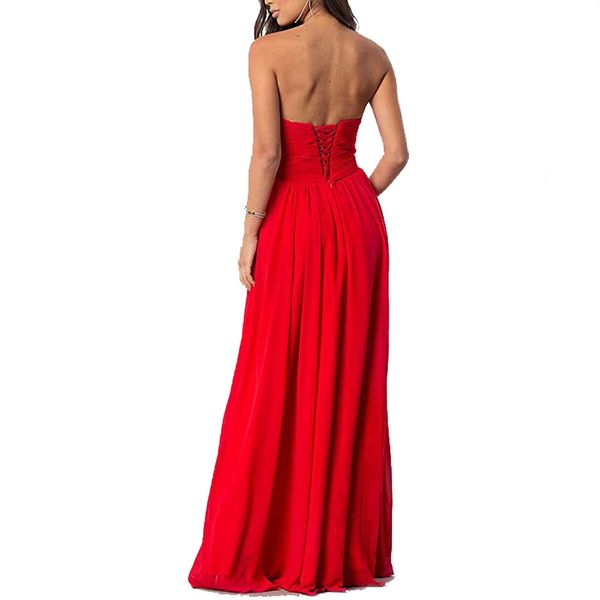 2023 new a-line strapless sweetheart lace chiffon ball gown prom dress party dress, Black
2023 new a-line strapless sweetheart lace chiffon ball gown prom dress party dress, Black
