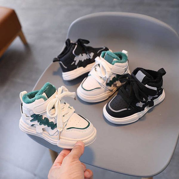 athletic outdoor boys shoes for kids high board shoes winter warm girls boys casual sneakers 2 to 5 years old child thin velvet cotton shoes, Black
athletic outdoor boys shoes for kids high board shoes winter warm girls boys casual sneakers 2 to 5 years old child thin velvet cotton shoes, Black